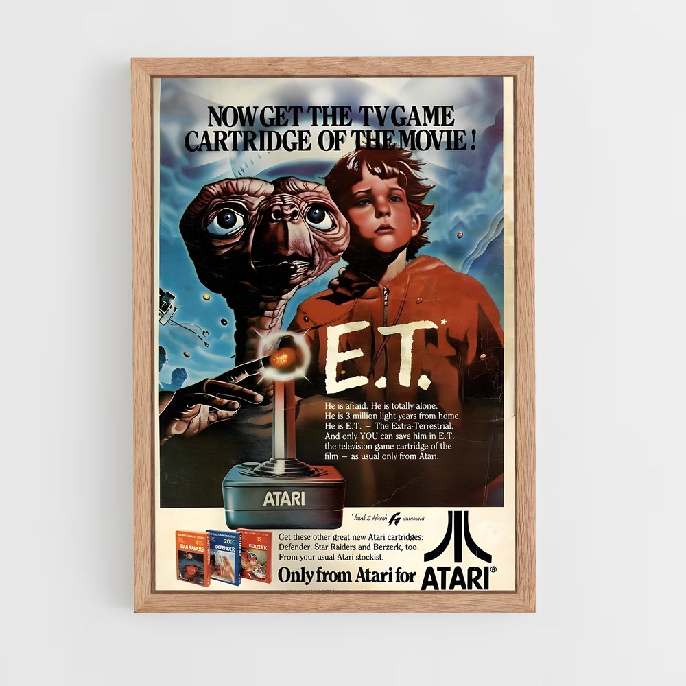 Poster Space Invaders – affiche Consoles (vue 4)